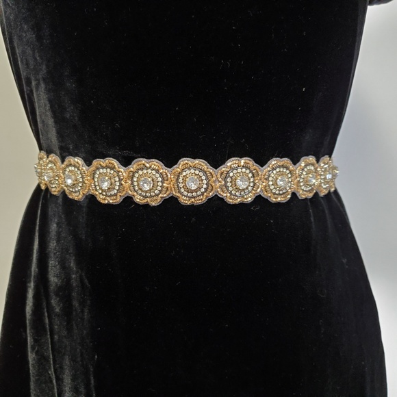 ALTAR'D STATE Bee-Line Embellished Rhinestone Belt - Picture 1 of 6